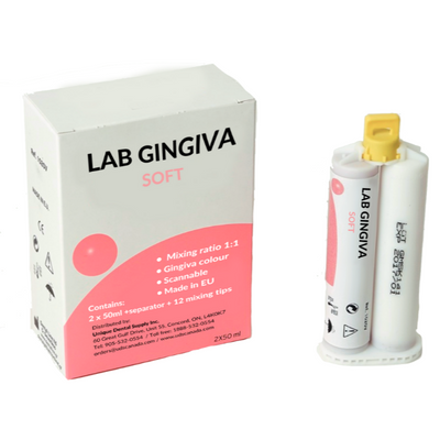 Lab Gingiva Soft Gingiform Lab Silicone by Dental Line- Unique Dental Supply Inc.