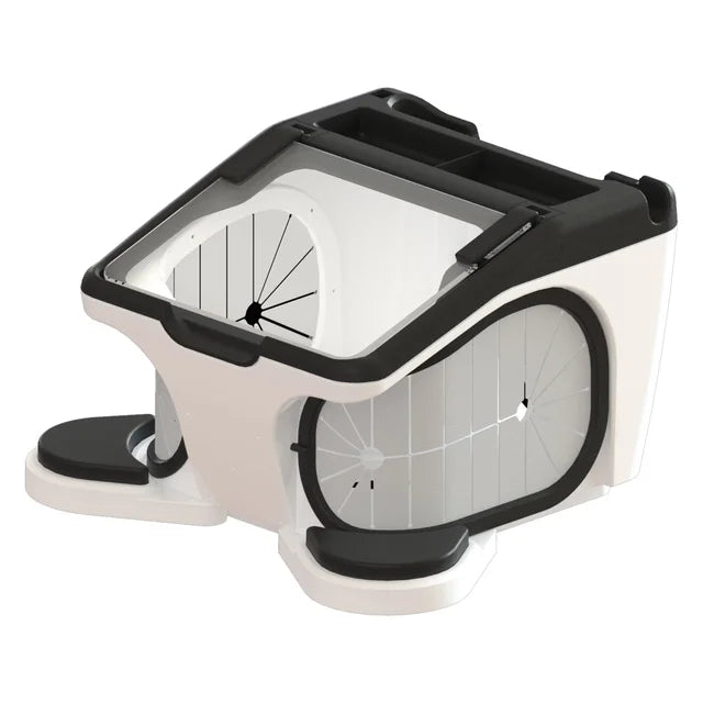 dustbox グラスセット LED - Grinding Box for dust collector – Unique Dental Supply Inc.