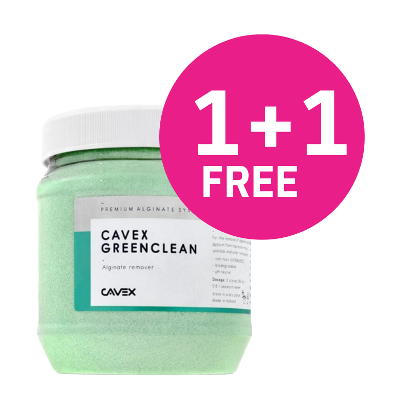 CAVEX Green Clean Alginate Tray Remover 1kg/Jar – Unique Dental