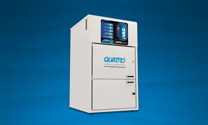 iVAC 2.B Single Infinity (Self-cleaning) Intelligent, Fully Automatic, with HEPA Filter By Quatro