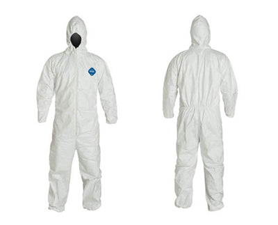 TYVEK® HOODED COVERALL - GOWN  by Unique Dental Supply Inc.- Unique Dental Supply Inc.