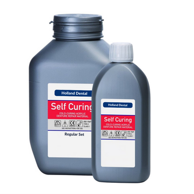 HOLLAND DENTAL - Cold Cure Denture Base Material (Regular Setting) Cold / Self Cure Acrylics by Holland Dental- Unique Dental Supply Inc.