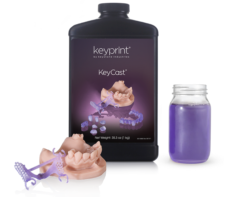 KeyCast®  1 KG by KeyPrint 3D Printing by Keyprint- Unique Dental Supply Inc.