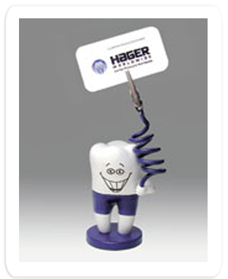 McTooth Clip - Tooth Note Holder Miscellaneous by Hager- Unique Dental Supply Inc.