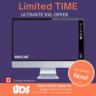 exocad DentalCAD 3.0 Galway - Time Limited ULTIMATE XXL OFFER!