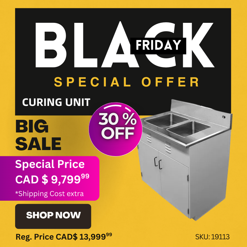 Handler - Curing Unit w/Cabinet (220V Electric)