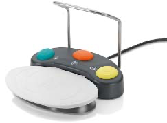Wired Foot Control S-N2 for Implantmed Plus SI-1015 or Implantmed Classic only Surgical control unit by W&H- Unique Dental Supply Inc.