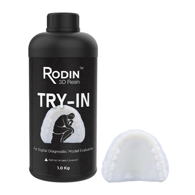 Rodin® Denture Try-In 3D Resin 1 kg 3D Printing by Pac-Dent- Unique Dental Supply Inc.