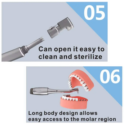 Dental Implant Torque Wrench Universal Kit (contra angle type) Wrenches by UDS- Unique Dental Supply Inc.