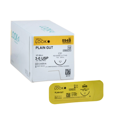 LOOK™ Surgical Sutures - Reverse Cutting Box/12pcs