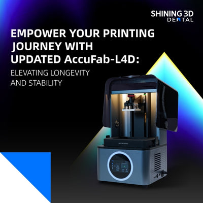 AccuFab-L4D Upgraded Dental 3D Printer by Shining 3D 3D Printer by Shining 3D- Unique Dental Supply Inc.