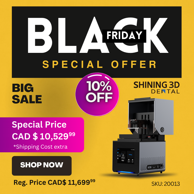 AccuFab-F1 -Dental 3D Printer Black Friday Sale 
