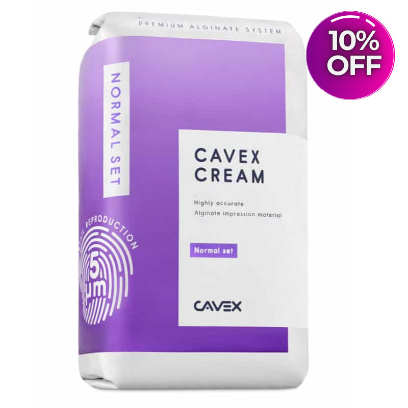 Cavex Cream Alginate - 500g/Bag Alginates by Cavex- Unique Dental Supply Inc.