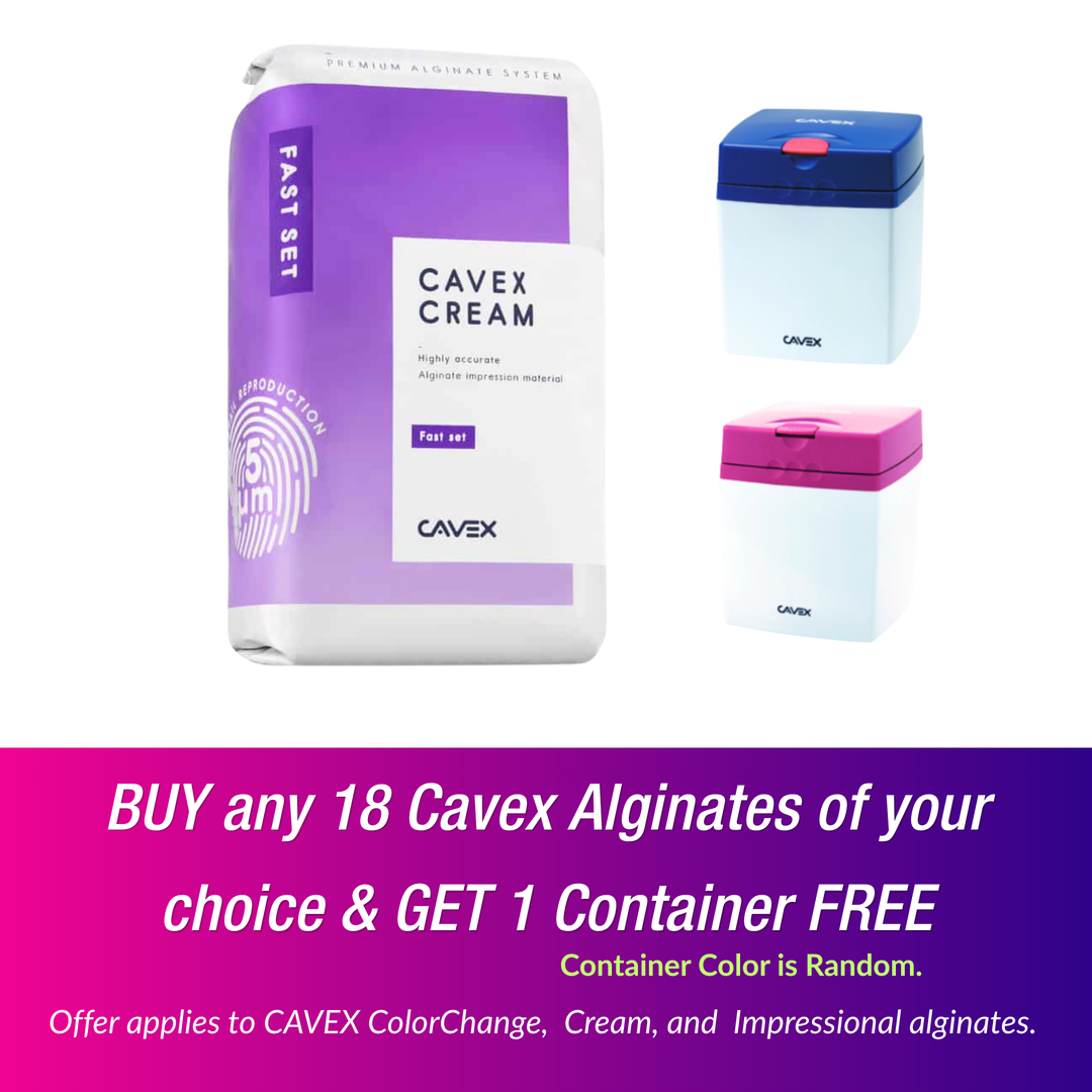 Cavex Cream Alginate - 500g/Bag | UDS Canada Inc – Unique Dental