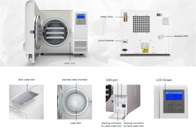 Flight CLAVE 8L Autoclave by Flight Dental Systems- Unique Dental Supply Inc.