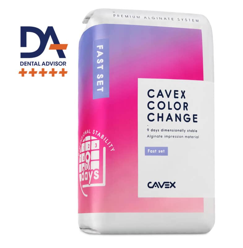 Color Change Alginate 500g/bag  by CAVEX Alginates by Cavex- Unique Dental Supply Inc.