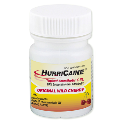 HurriCaine® Topical Anesthetic Gel by BEUTLICH INC