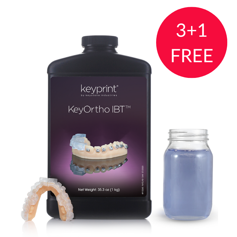 KeyOrtho IBT™ 1 KG by KeyPrint 3D Printing by Keyprint- Unique Dental Supply Inc.