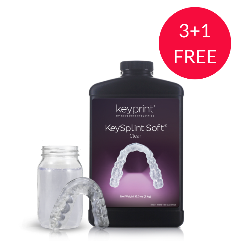 KeySplint Soft® 1 KG by KeyPrint 3D Printing by Keyprint- Unique Dental Supply Inc.