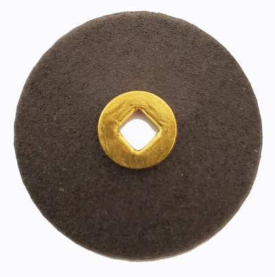 MaxiFinish Brass Center Double Side Plastic Disc Sanding Disc by JSP- Unique Dental Supply Inc.
