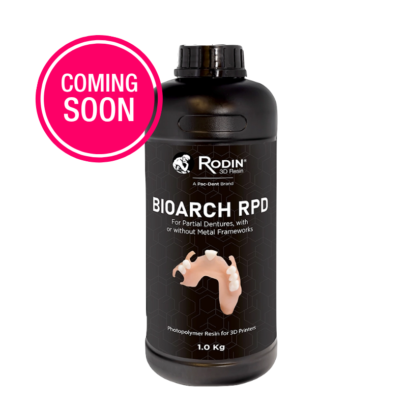 Partial Resin Rpd BioArch RPD (Flexible / Partial Denture) 3D Resin - Rodin® – Unique ...