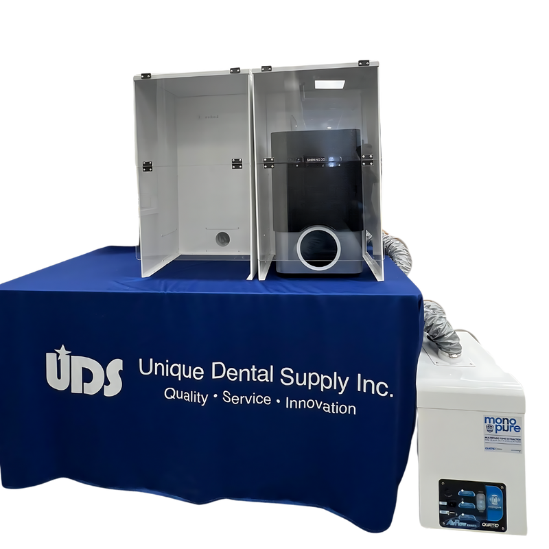 3D Containment Box with Monopure for 3D Printing Bundle  by Unique Dental Supply Inc.- Unique Dental Supply Inc.