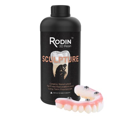 Rodin® Sculpture Ceramic Nanohybrid 3D Resin 600 g 3D Printing by Pac-Dent- Unique Dental Supply Inc.