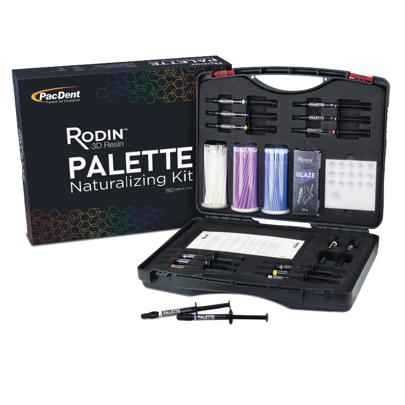 Rodin® Palette Naturalizing Kit 3D Printing by Pac-Dent- Unique Dental Supply Inc.