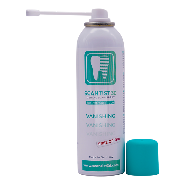 SCANTIST 3D - Dental Scan Vanishing Spray, 200ml 3D Dental Scan Spray by Scantist 3D- Unique Dental Supply Inc.