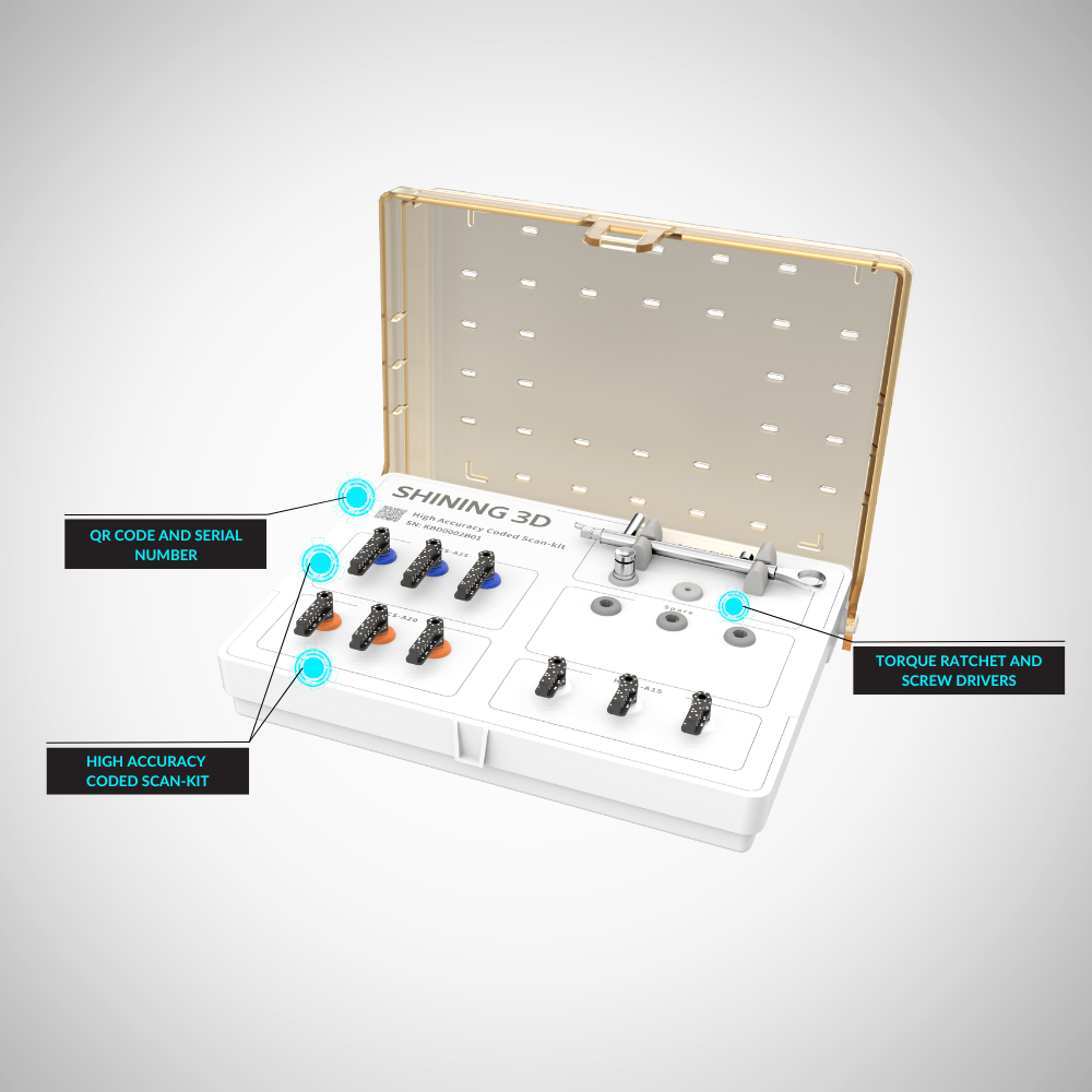 Scan Body Kit for Aoralscan Elite IPG by Shining 3D – Unique Dental ...