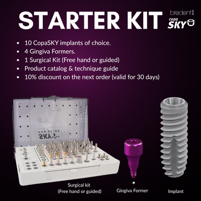 Bredent Starter Kit – "Essential Start" Implants by Bredent- Unique Dental Supply Inc.