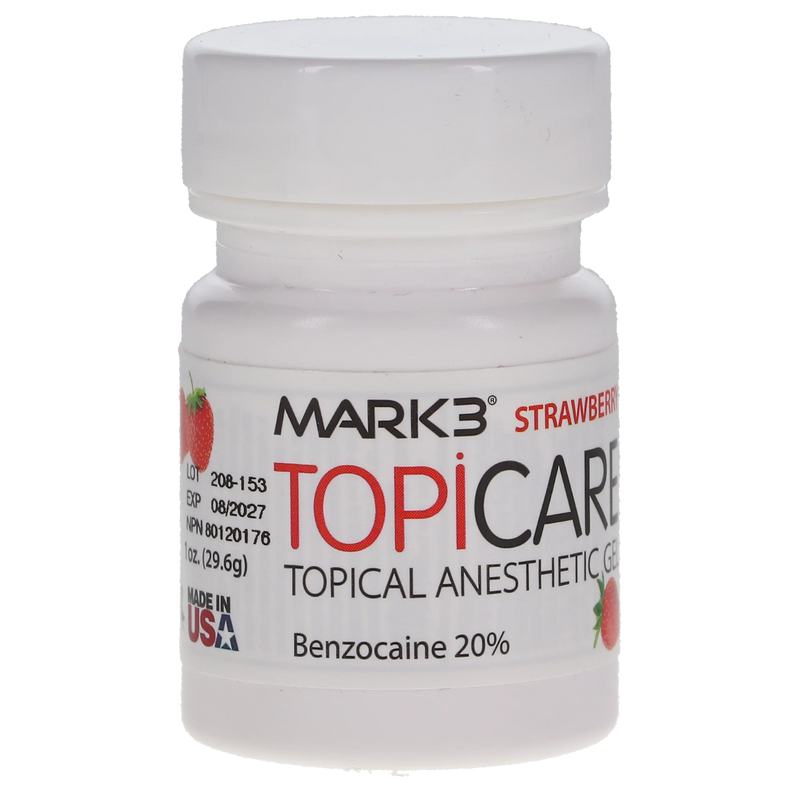 TOPICARE Topical Anesthetic Gel - Mark3® – Unique Dental Supply Inc.