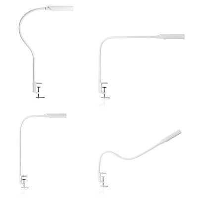 UberLight™ 3100TL Flex Led Task Light, USB with Clamp, White by Reliable Magnifiers & Microscopes by Reliable- Unique Dental Supply Inc.