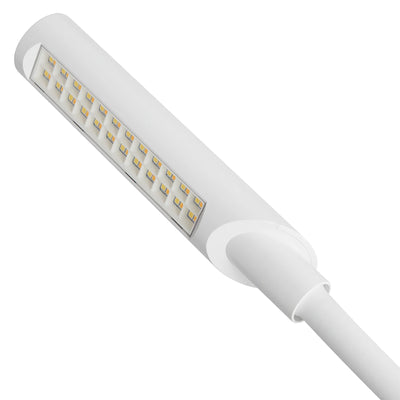UberLight™ 3100TL Flex Led Task Light, USB with Clamp, White by Reliable Magnifiers & Microscopes by Reliable- Unique Dental Supply Inc.