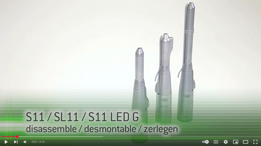 S-16 Surgical handpiece 1:2 (20° Angle) Without light – Unique
