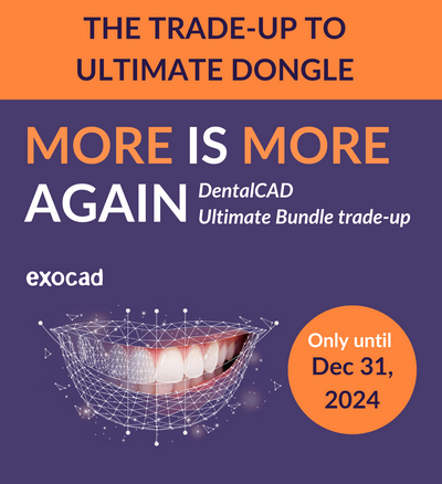 exocad THE TRADE-UP TO ULTIMATE DONGLE exocad by exocad- Unique Dental Supply Inc.