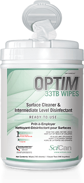 OPTIM® 33TB Surface Cleaner and Disinfectant by SCiCAN Disinfectants by SCiCAN- Unique Dental Supply Inc.