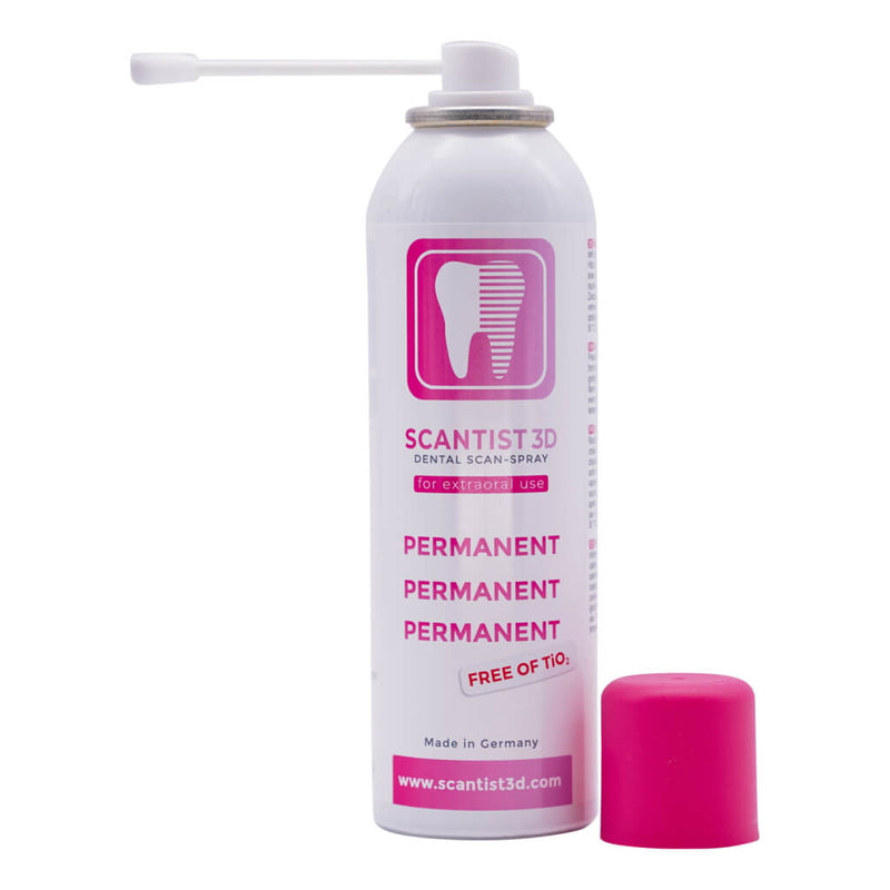 SCANTIST 3D - Dental Scan Permanent Spray, 200ml 3D Dental Scan Spray by Scantist 3D- Unique Dental Supply Inc.