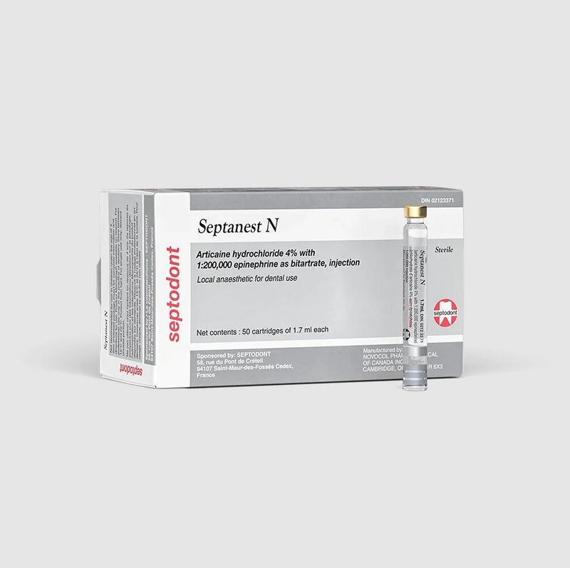 Septanest® N Articaine HCL-4% Box/50