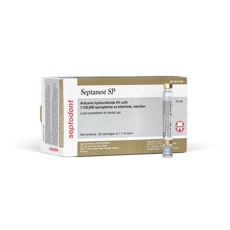 Septanest® SP Articaine HCL 4% Box/50