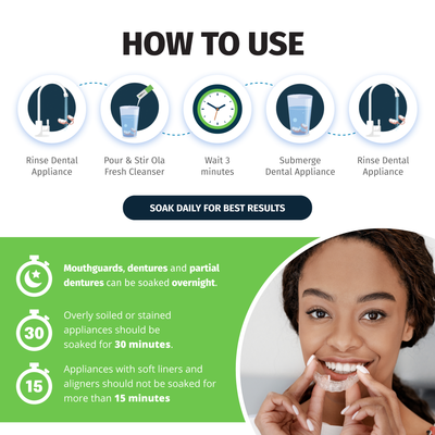 TCS fresh - Concentrated Dental Appliance Cleaner Dental Appliance Cleaner by TCS- Unique Dental Supply Inc.