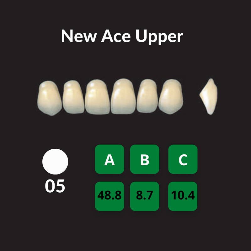 Yamahachi New Ace Teeth Shade C2 – Unique Dental Supply Inc.