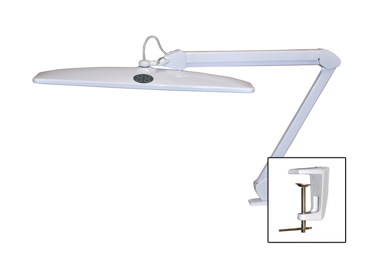 Professional LED Bench Lamp with Dimmer Switch Laboratory Lights / Lamp by Grobet U.S.A- Unique Dental Supply Inc.