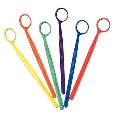 Disposable Mouth Mirrors Dental Instruments by Plasdent- Unique Dental Supply Inc.