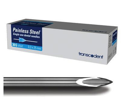 Transcodent - Dental Injection Needles -  Painless Steel Injection Needles Injection Needles by Transcodent- Unique Dental Supply Inc.