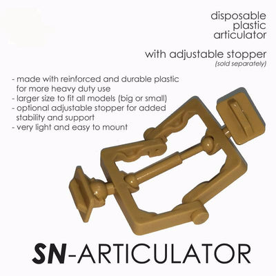 SBase SN Articulator Pack/100 pcs Articulating System by BesQual- Unique Dental Supply Inc.