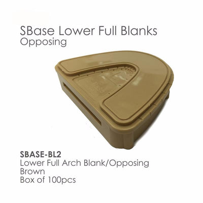 SBase - Full Arch Set 100/Pack Articulators Adapters by BesQual- Unique Dental Supply Inc.