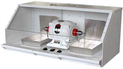 575 Bench Top Polishing System By Handler Model Trimmers by Handler- Unique Dental Supply Inc.