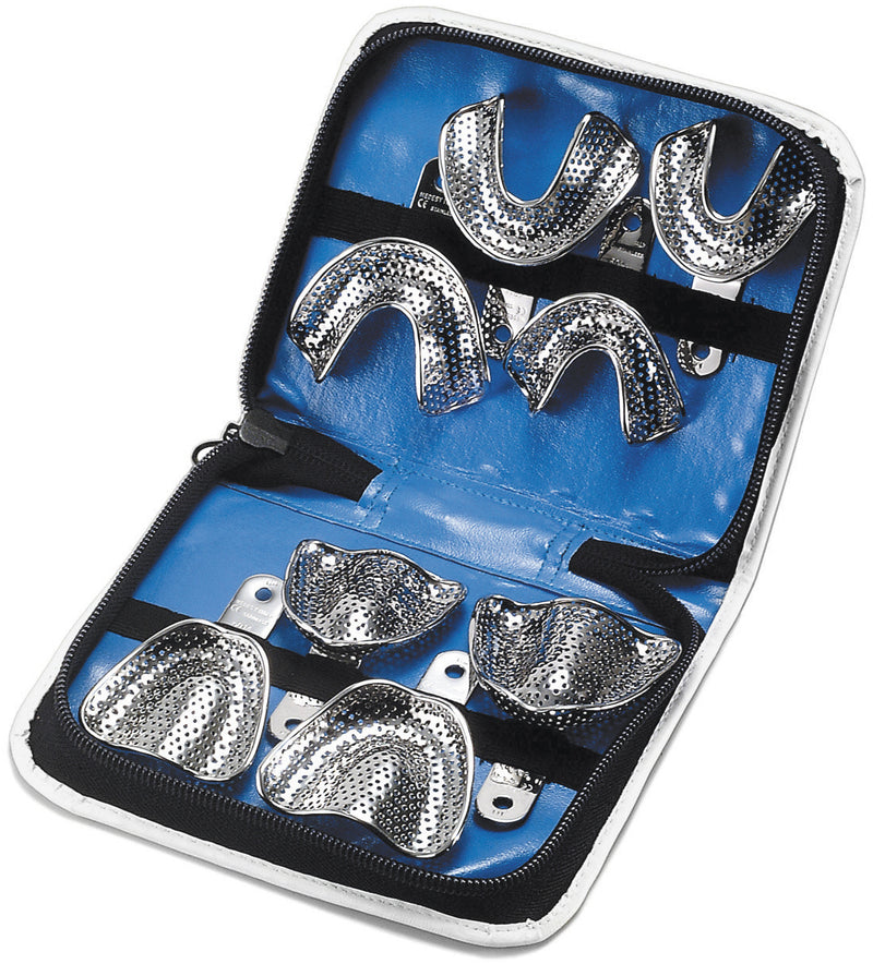 Edentulous (Complete Denture) Perforated Rim Lock Impression Trays by Medesy- Unique Dental Supply Inc.