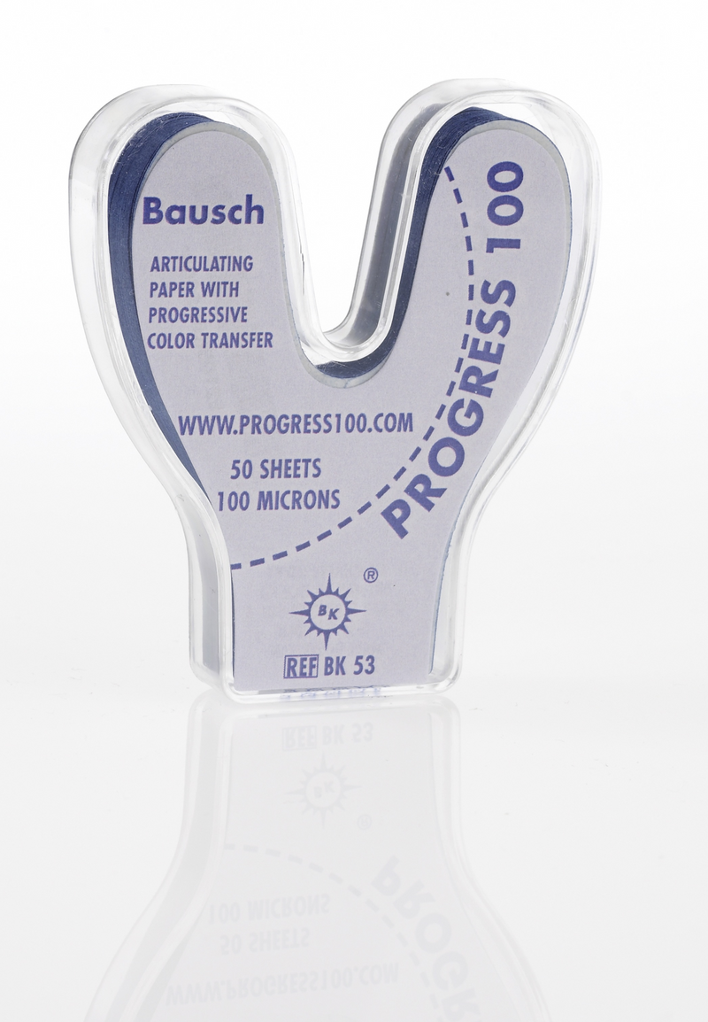 Bausch - Progress 100 (100μ) Articulating Paper by BAUSCH- Unique Dental Supply Inc.